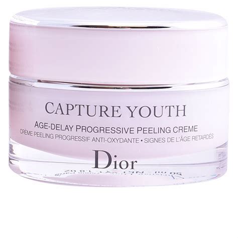 dior capture youth age-delay progressive peeling creme|Peeling Creme: a face creme that is gentle on skin .